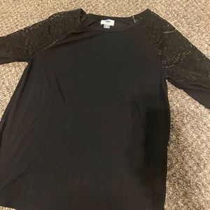 Old Navy Lacy Shoulder Top